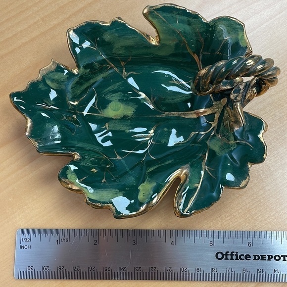 𝅺vintage decorative grape leave - Picture 4 of 4